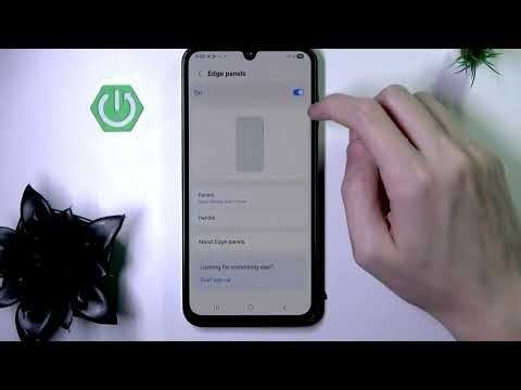 SAMSUNG Galaxy M15 5G — как включить панель быстрого доступа