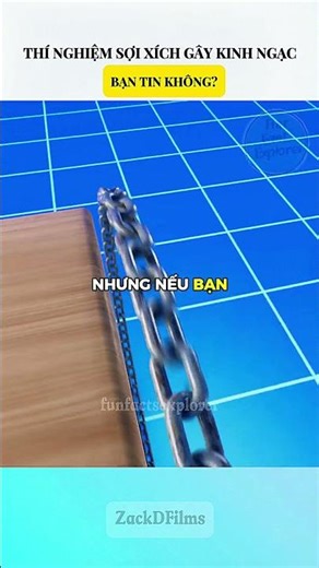 The chain experiment is astonishing - Can you believe it?