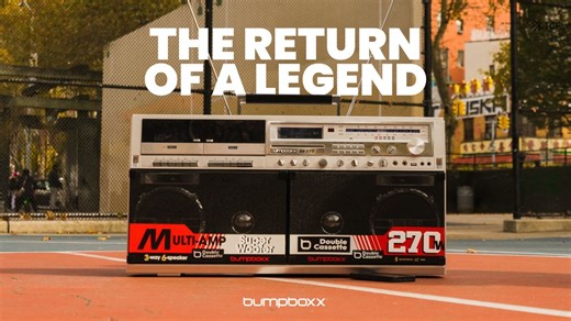 Bumpboxx Unveils the BB-777:A 270W Modern Boombox Re-Imagined From an ’80s Icon - The most well-made & thought-out Boombox of all time. - Coolsmartphone