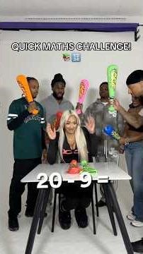 Quick Maths Challenge! #funny #comedyshorts