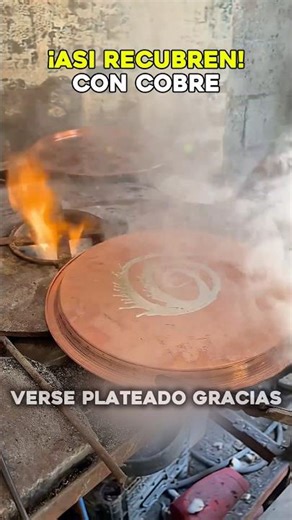 How can copper turn silver without using paint? 🔥🪙 #funfacts #metallurgy #copper