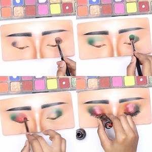 91K views · 1.4K reactions | Easy & simple eye makeup practice on dummy. | SK Makeup | Facebook