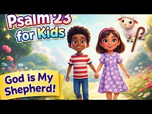 Psalm 23 for Kids | The Lord Is My Shepherd | Christian Children’s Animation