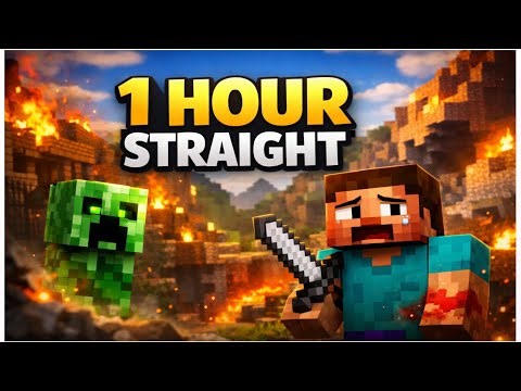 Minecraft 1 Hour Peaceful Survival Gameplay – No Talking