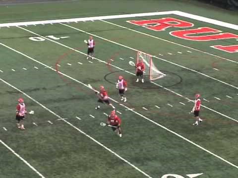 Learn to Attack Inside for the 2-2-2 Offense! - Lacrosse 2015 #43