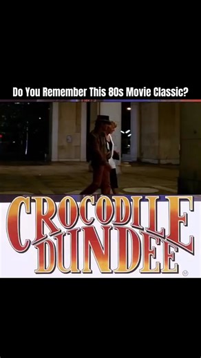 Retro Rewind TV: “That’s not a knife...THAT’S a knife!” It’s crazy to think back and remember just how huge of a movie Crocodile Dundee was in the 80s - and what a phenomena Paul Hogan was at the time. The movie was the second biggest hit of 1986, it was the highest grossing non-US film at the box office at the time (and held the record until 2001 with the release of Spirited Away). It was nominated for an Academy award, and for multiple Golden Globes (including a win for Paul Hogan as Best Acto