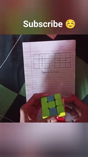 Rubik's Cube Solve 😍#shorts #cube #rubikscubesolution