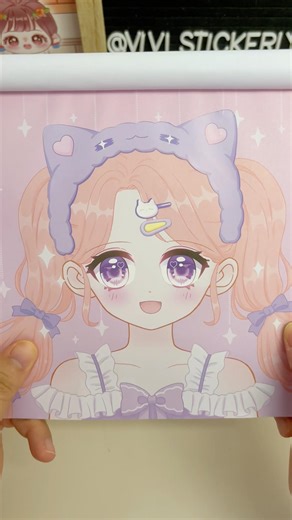 PAJAMA PARTY dress up sticker | P1 #vivistickerly