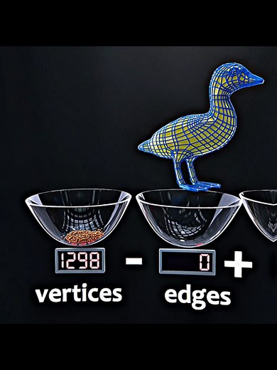 visualization of Euler's polyhedron formula v-e f=2. vivianis theorem for. finding the possible loops that exists to connect each point on a Pentagon. these loops are called Hamiltonian cycles and the number unique loops that can be made with a given number of points n would be n 1 in this case 4x3x2x1 =24. #knowledge #foryoupage #geometryart #math #mathematics