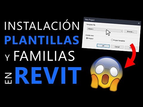 📥 Descargar PLANTILLAS de REVIT 2021 o CUALQUIER versión [funciona también para FAMILIAS]