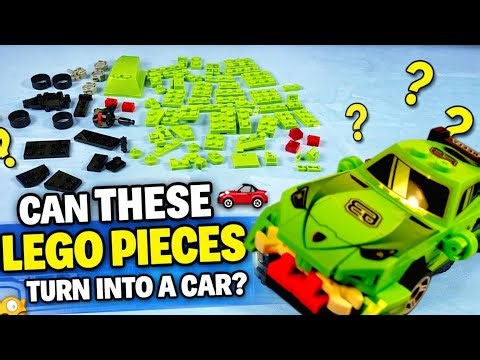 Building a LEGO Car from Pieces 🚗 | Step by Step LEGO Build