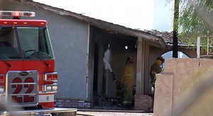 Vacant building catches fire a second time