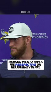 Carson Wentz was signed by the Vikings back in August. He will get the start Sunday against the Bengals. | Minnesota Vikings on CBS Sports