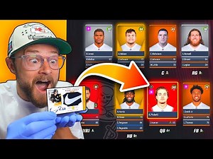 THIS $3000 FOOTBALL BOX BUILT MY FRANCHISE TEAM!!