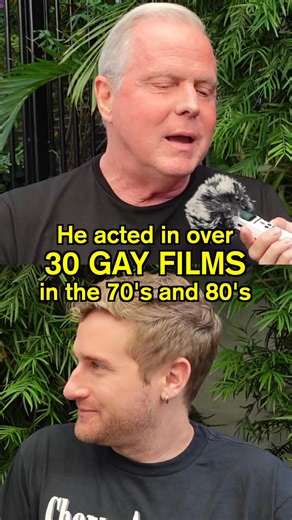 Derrick Stanton acted in over 30 gay adult films from the 70’s and 80’s. I had the opportunity to sit down with him, to talk to him about his career and his life. The link to the full episode is in the comment section of this video if you’re interested! | Matt Cullen