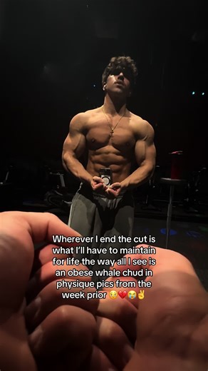 Body dysmorphia gonna get real bad when the cut over | dysmorphia body
