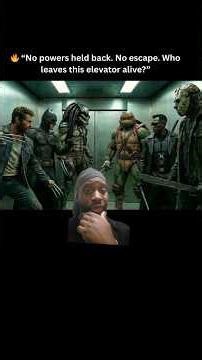 it's a Close Quarters Match! #shorts #wolverine #batman #blade #predator #viralvideo