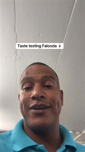 Taste testing homemade falooda dessert 😋👌