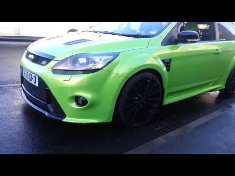 Ford Focus RS mk2 ultimate green milltek exhaust MK II HD 1080p PART 2
