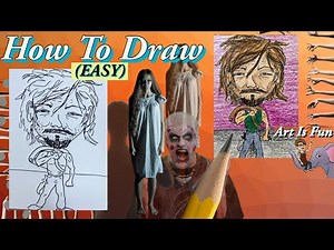 Daryl Dixon from The Walking Dead | Drawing for Beginners | Fun Drawing Tutorials