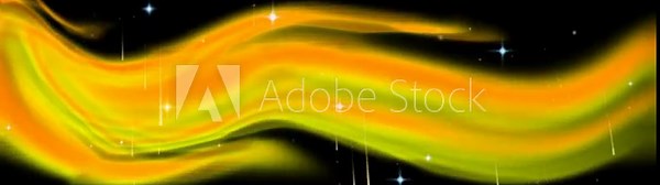 Dynamic cosmic aurora with shooting stars creating magical space animation motion graphics