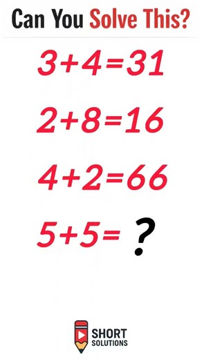 Math Puzzles | Math Shorts #maths