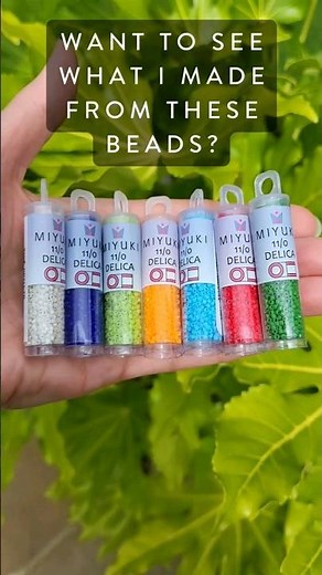 Brick stitch seed beads DIY earrings, using brick stitch beading technique