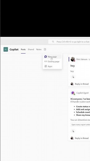 Now you can add Loop pages into Teams Channels!