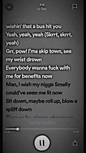 Lil Tjay - F.N (Sped Up) - #lyrics #spedup #spotify #liltjay