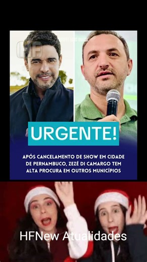 URGENTE! Zezé Di Camargo supera o cancelamento com novas oportunidades 🚨🎤