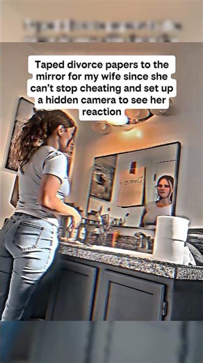 Husband FOUND wife cheating and recorded her reaction to it