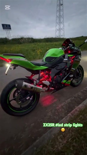 KAWASAKI NINJA x LED strip Lights ❤️🇯🇵🏍️