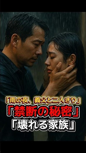 義父と嫁…雨の夜に始まった禁断の秘密 | The Father-in-law and the Daughter-in-law… A Forbidden Secret That Began on
