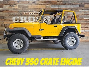 350 V8 Swap in this Frame-Off restored Jeep Wrangler YJ!