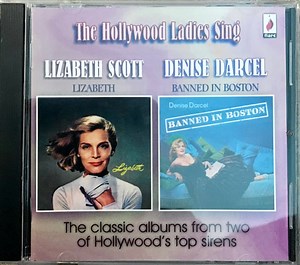 Lizabeth Scott With Henri René And His Orchestra, Denise Darcel With Dave Appell - The Hollywood Ladies Sing - Scott / Darcel
