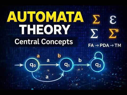 Formal Languages and Automata - Chapter 2: Central Concepts of Automata Theory