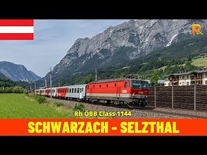Cab Ride Schwarzach-St. Veit - Selzthal (Austria) Train driver’s view in 4K