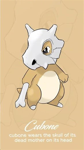The Saddest Pokémon Has a Heartbreaking Secret #pokemon #cubone #pokemonlore