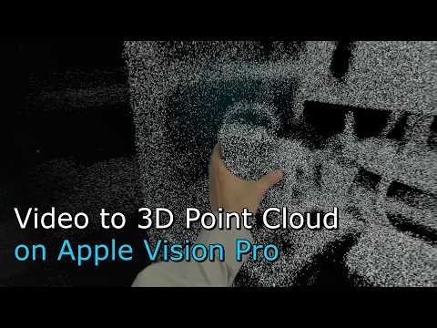 VGGT 3D Reconstruction + Apple Vision Pro Viewer