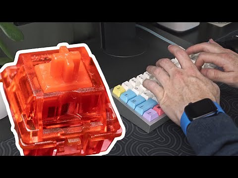 Gateron Red Ink V2 Linear Switches Typing Test (NK65)