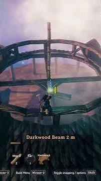 Mage Tower Build #valheim #gaming #anotherbrickinthewall #survival #mistlands #ashlands #castle