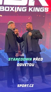 46K views · 2K reactions | Staredown Karlose Vémoly a Marpa!  壘 Karlos Vémola se vrací do boxerského ringu. 14. února v pražské O2 areně na galavečeru organizace Hell Boxing Kings. Jeho soupeřem bude hudebník Otakar „Marpo“ Petřina. Půjde o odvetu za jejich první souboj z roku 2022. | Sport.cz | Facebook
