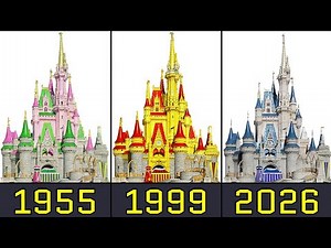 The Evolution of Sleeping Beauty Castle From 1954 to 2026