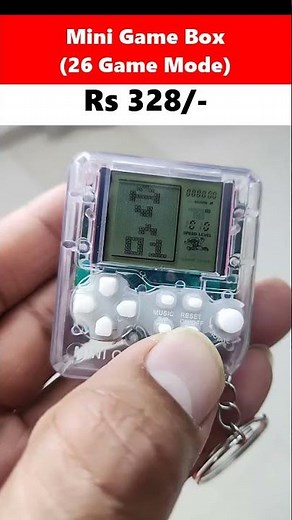 Mini Game Box Key Chain from Amazon - 26 Game Mode (Product Number 6)