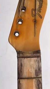木材が腐っているギターネックを再生しましたpart①#repair #guitar #fender #restoration #ジャンク修理 #stratocaster #telecaster
