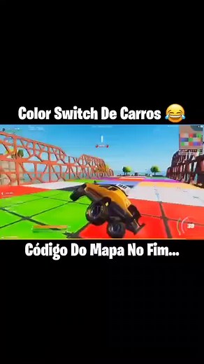 Color Switch Car Simulation: Jumping Through Obstacles