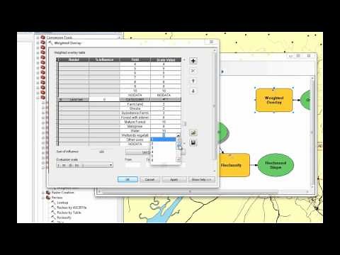 Least Cost Path Tutorial with ArcGIS 10