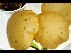 Tasty Aloo Gobhi Poori | Potato Cauliflower fried flatbread | Mouth watering Breakfast recipe