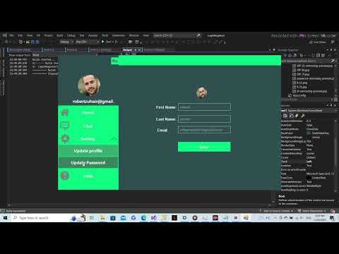 Chat Application Part 7 Show Users in UserControl and FlowLayoutPanel