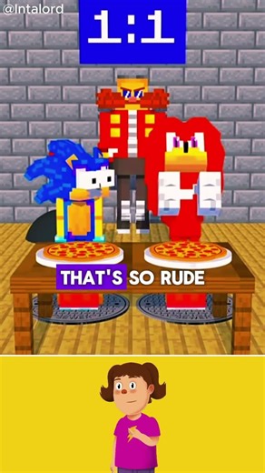 who will win speed eating challenge with sonic